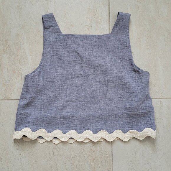 Entro Ric Rac Tank Top and Short set - Picture 3 of 5